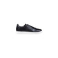 Black Leather Sneakers