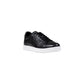 Black Leather Sneakers