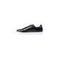 Black Leather Sneakers