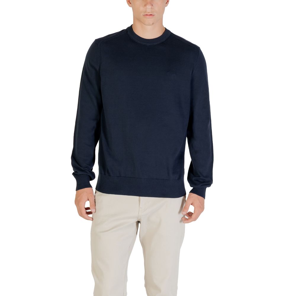 Blue Cotton Sweatshirt