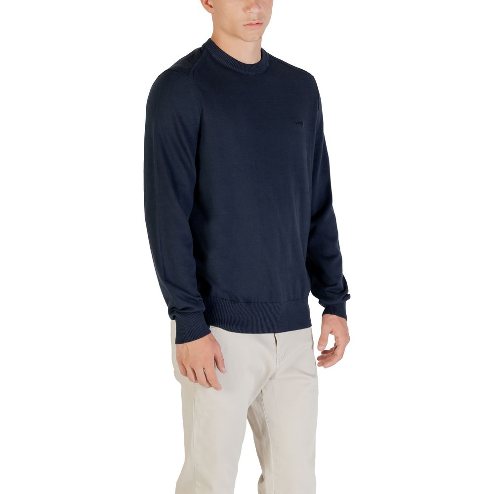 Blue Cotton Sweatshirt