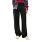 Black Recycled Cotton Bootcut Jeans
