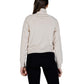 Beige Recycled Polyester Sweatshirt