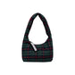 Bicolor Cotton Handbag