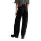 Black Recycled Cotton Bootcut Jeans