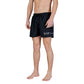 Bicolor Polyester Swim Shorts