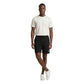 Black Cotton Bermuda Shorts