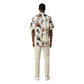 Beige Viscose Shortsleeve Shirt