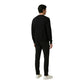 Black Cotton Skinny Pants