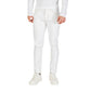White Cotton Skinny Jeans