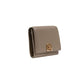Beige Leather Wallet