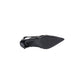 Black Synthetic High Heel Pumps