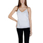 White Polyester Tank Tops