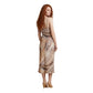 Multicolor Lyocell Long Dress