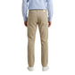 Beige Cotton Skinny Pants