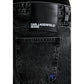 Black Recycled Cotton Relaxed Fit Jeans