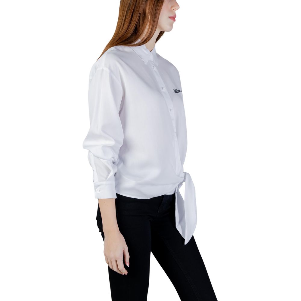 White Lyocell Blouse