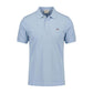 Blue Cotton Polo Shirt