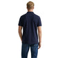 Blue Cotton Polo Shirt