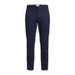 Blue Cotton Skinny Pants
