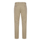 Beige Cotton Skinny Pants