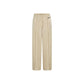 Beige Polyester Joggers (Workout Pants)
