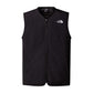 Black Nylon Sleeveless Jacket