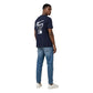 Blue Recycled Cotton T-Shirt