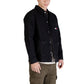 Black Recycled Cotton Jacket