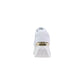 White Polyethylene Platform Sneakers