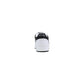Black And White Polyethylene Low Top Sneakers