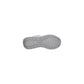 Silver Polyester Chunky Sneakers