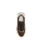 Brown Calf Leather Bos Taurus Chunky Sneakers