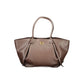 Brown Polyethylene Handbag