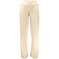 Beige Lyocell Womens Trousers