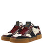 Multicolor Leather MIAMI Sneakers Shoes