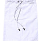 White DG Logo Men Drawstring Shorts Swimwear