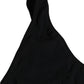 Black Cutout Logo One Piece Swimsuit Swimwear