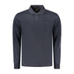 Blue Cotton Polo Shirt