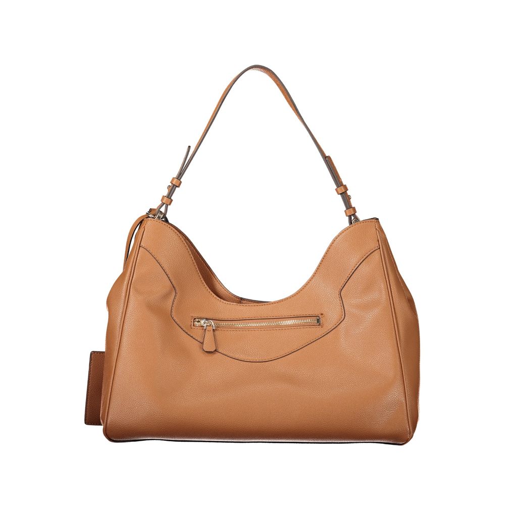 Brown Polyethylene Handbag