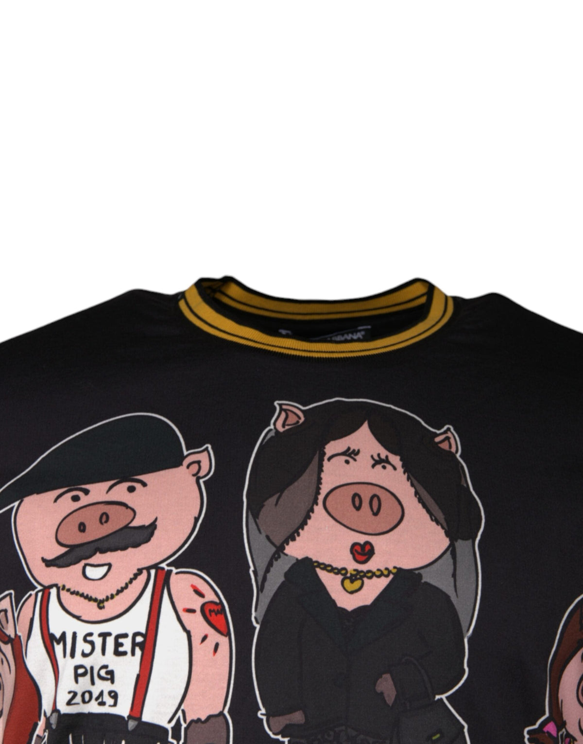 Black Cotton T-Shirt