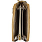 Yellow Polyurethane Women Wallet
