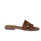 Chinelo em Pele