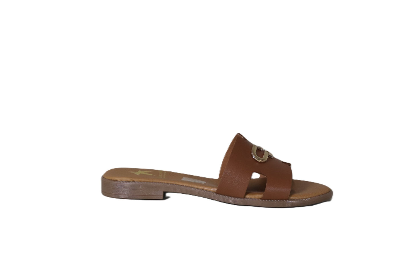 Chinelo em Pele