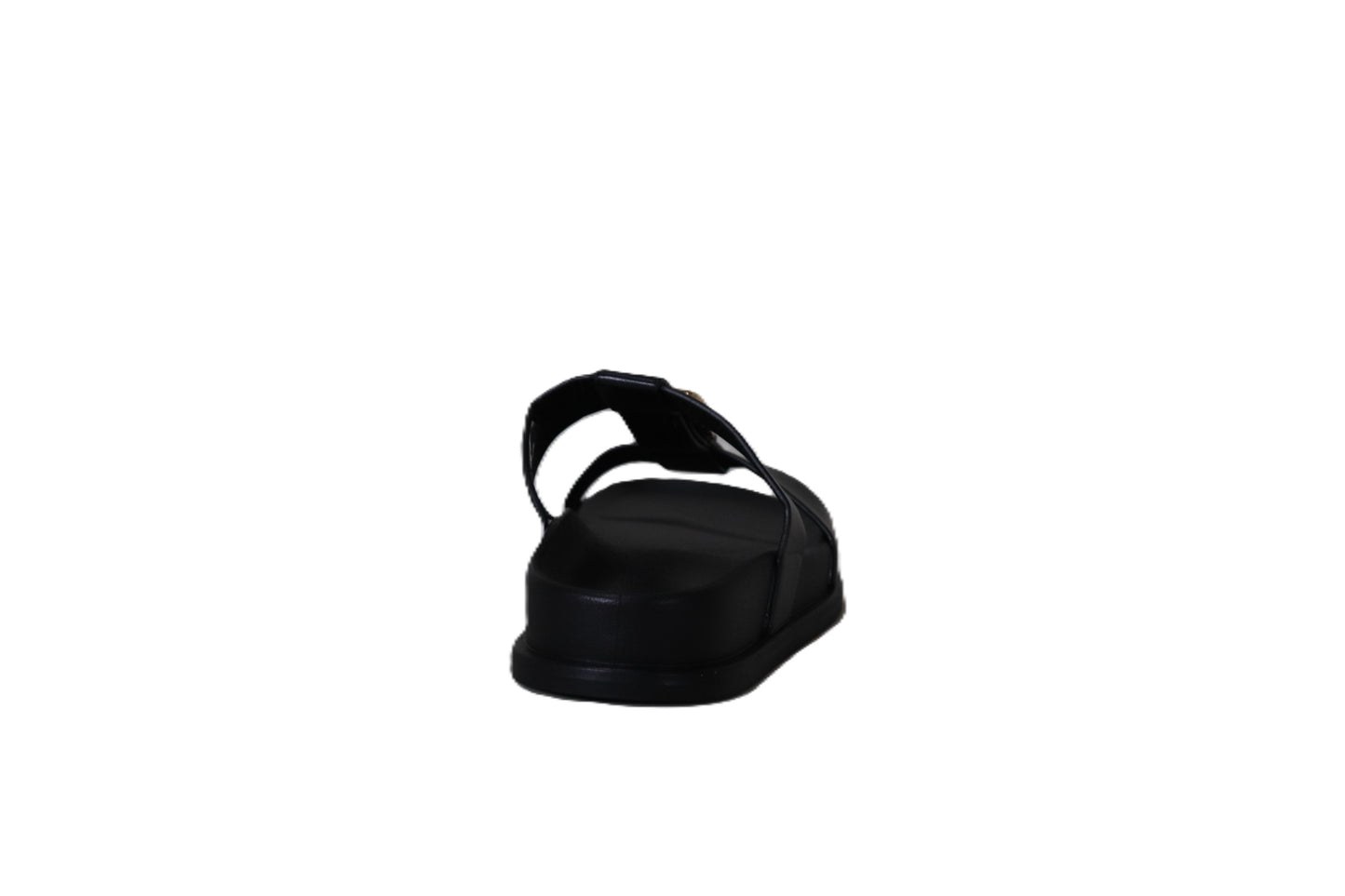 Chinelo com Fivela Dourada