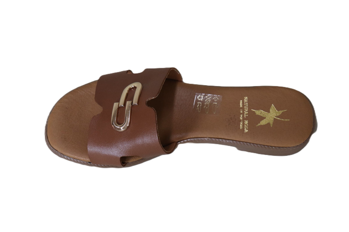 Chinelo em Pele